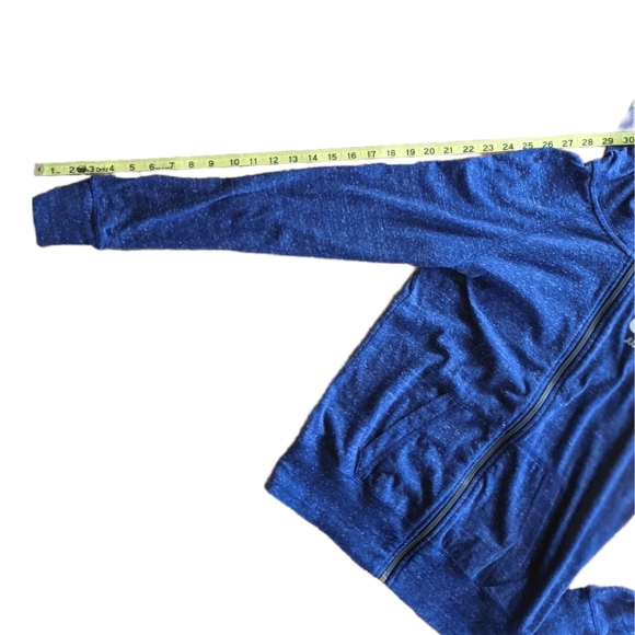 Nike Zip Front Purple Marled Hoodie Size Small - Picture 8 of 9